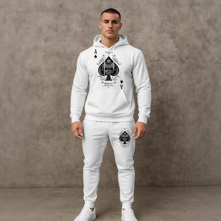 Herren Sportlicher Hoodie mit grafischem Design Echoarchiv