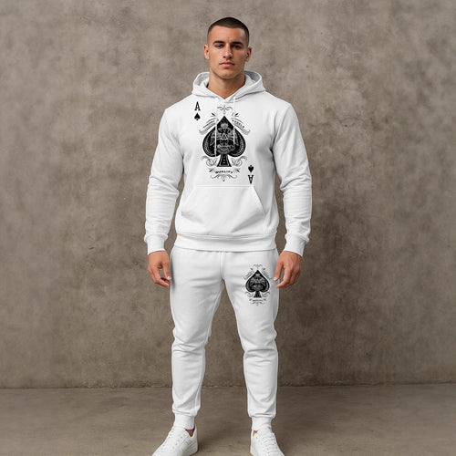 Herren Sportlicher Hoodie mit grafischem Design Echoarchiv
