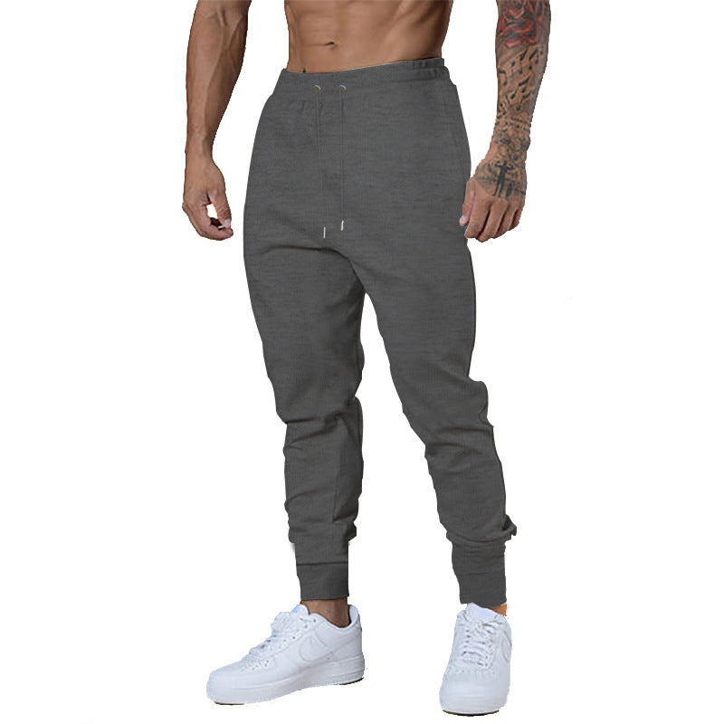 Herren Slim-Fit Jogginghose mit elastischem Bund und Rippbündchen Echoarchiv