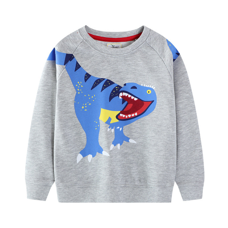 Jungen Sweatshirt mit lebhaftem Dinosaurier-Motiv Echo Archiv