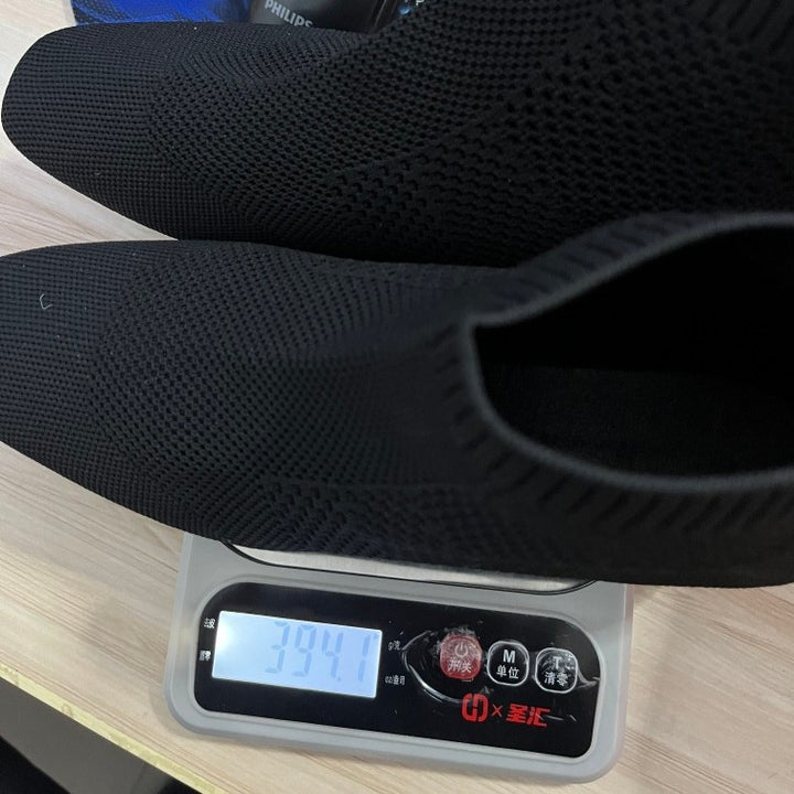 Damen nan gestrickte Sock-Boots mit elastischem Schaft, gepolsterter Innensohle und rutschfester Leichtsohle Echo Archiv