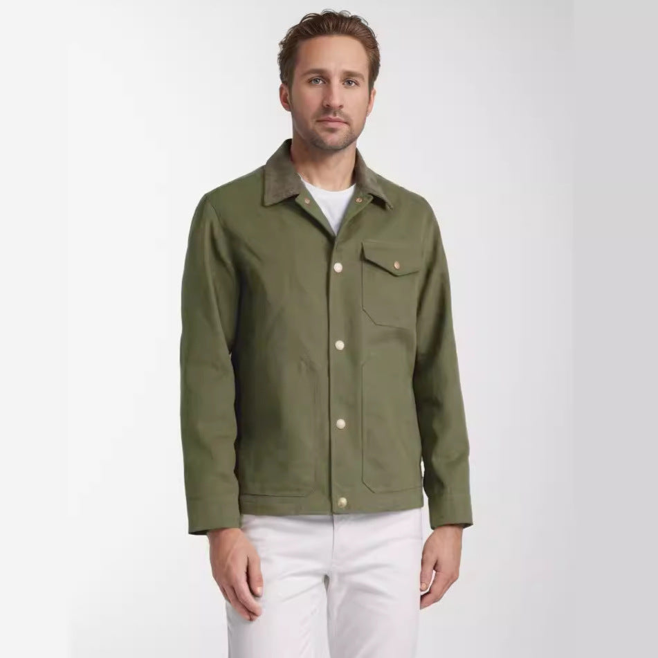 Herren trendige Jeansjacke Echoarchiv