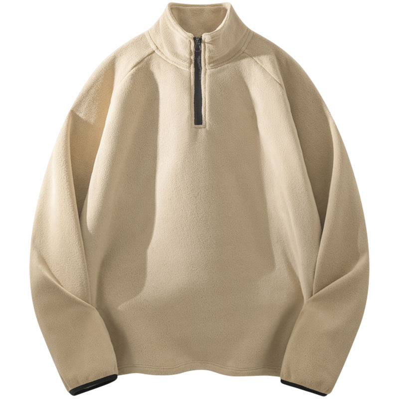 Damen Sportliche Fleecejacke mit Stehkragen Echoarchiv