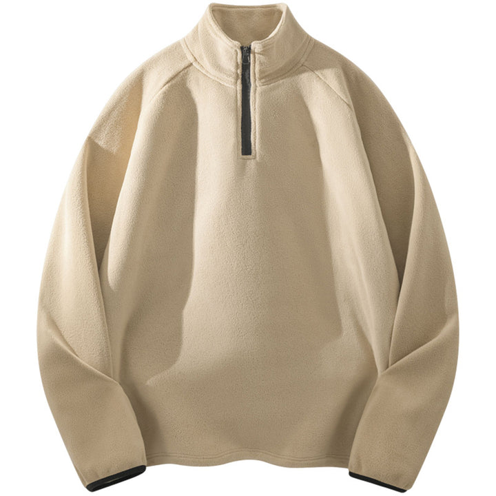 Damen Sportliche Fleecejacke mit Stehkragen Echoarchiv