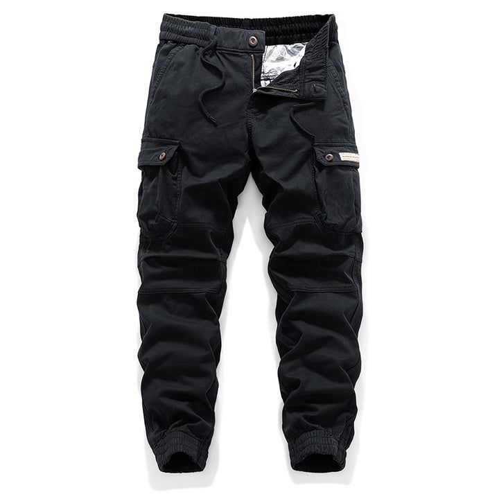 Herren Tactical-Cargo-Jogger mit Stretch-Einsatz, Tunnelzugbund und aufgesetzten Klapptaschen Echo Archiv