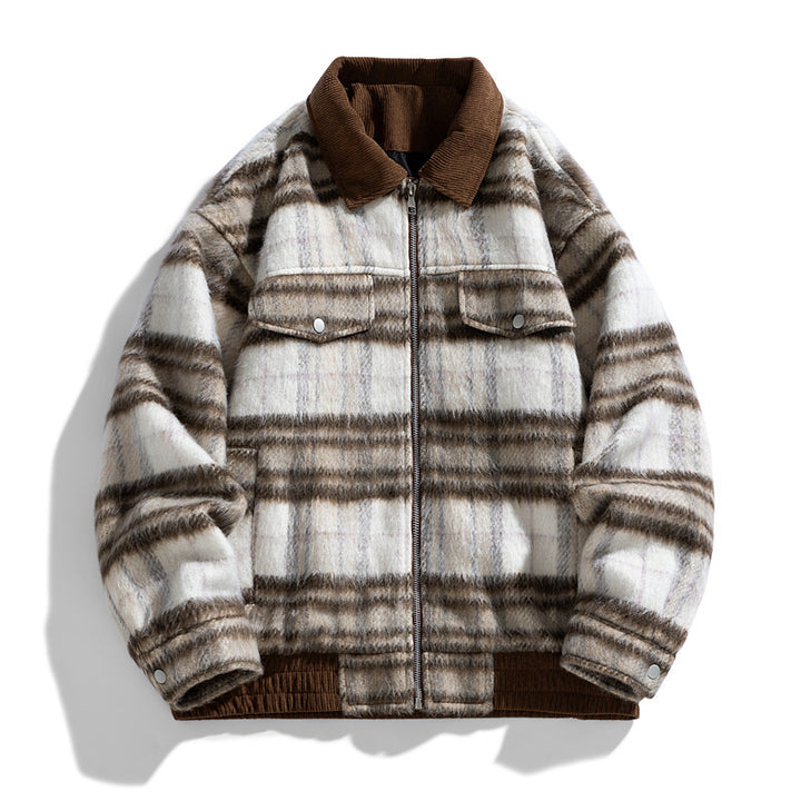 Herren Gemütliche Karojacke Echo Archiv