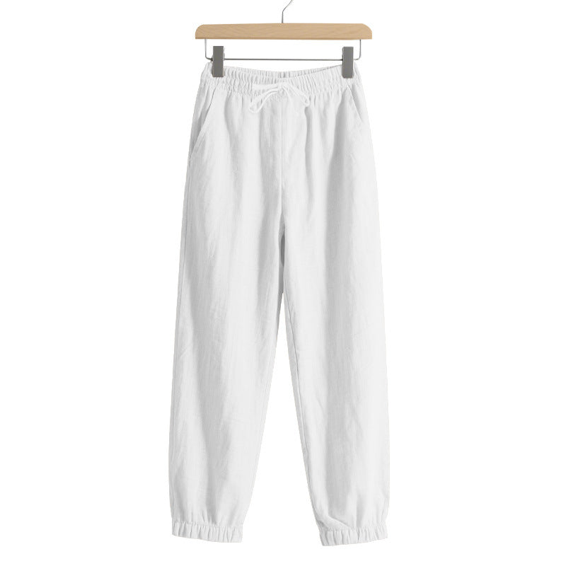 Herren lässige Freizeithose mit elastischem Bund und seitlichen Taschen Echoarchiv