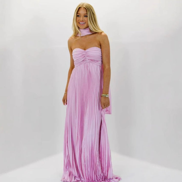 Damen elegante Maxi-Röcke mit Faltenwurf Echo Archiv