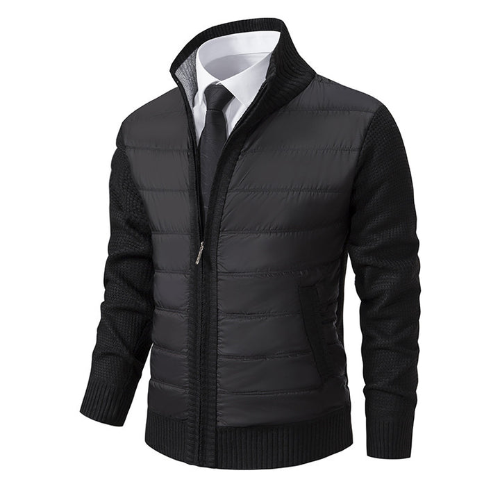 Herren Übergangsjacke mit modernem Stehkragen Echoarchiv