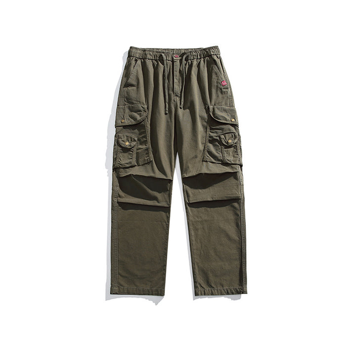 Herren Utility-Cargohose mit elastischem Bund, Mehrfach-Taschen und entspannter Passform Echo Archiv
