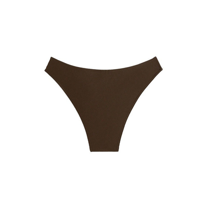 Damen Hochgeschnittener Bikini-Slip mit dekorativen Ringen Echo Archiv