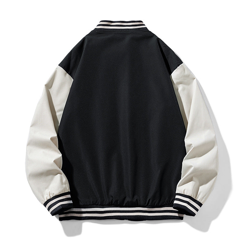 Herren Collegejacke mit modernen Farbkontrasten Echoarchiv