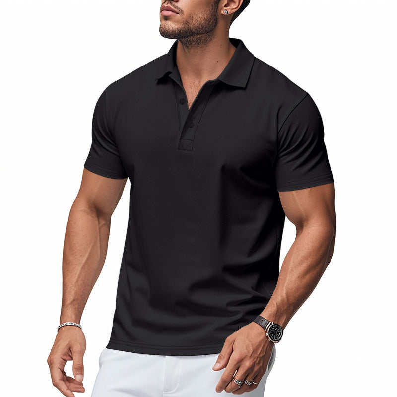 Herren Polohemd mit Echoarchivrnem Schnelltrocknungsstoff und eleganter Passform Echoarchiv