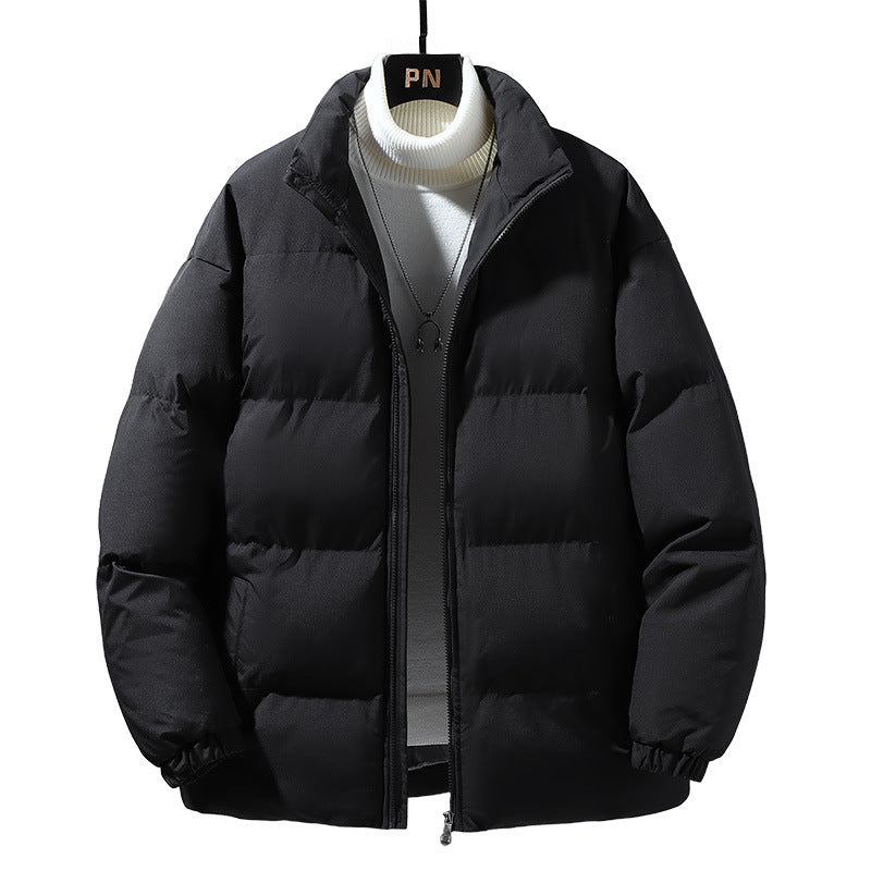 Herren Steppjacke mit hohem Kragen und elastischen Bündchen Echoarchiv