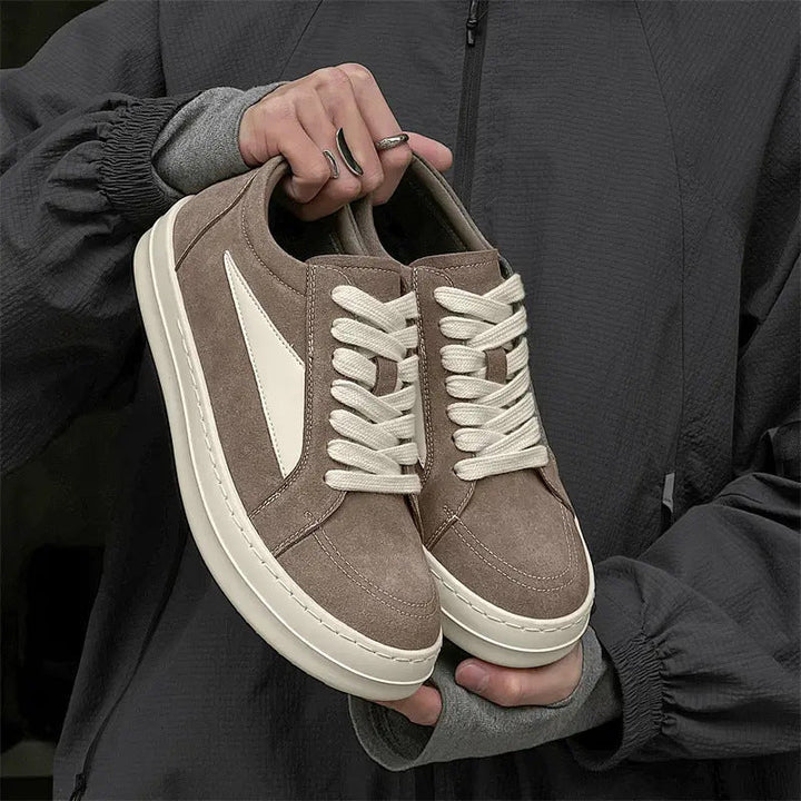 Damen modische Sneakers aus hochwertigem Wildleder mit zeitgemäßem Design Echo Archiv