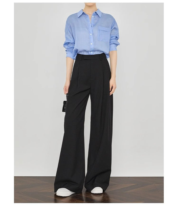Damen Elegante und lässige weite Hose Echoarchiv