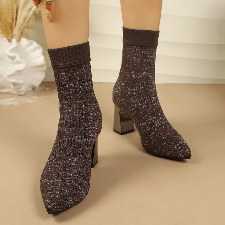 Damen Elegante Strumpfstiefeletten Echo Archiv