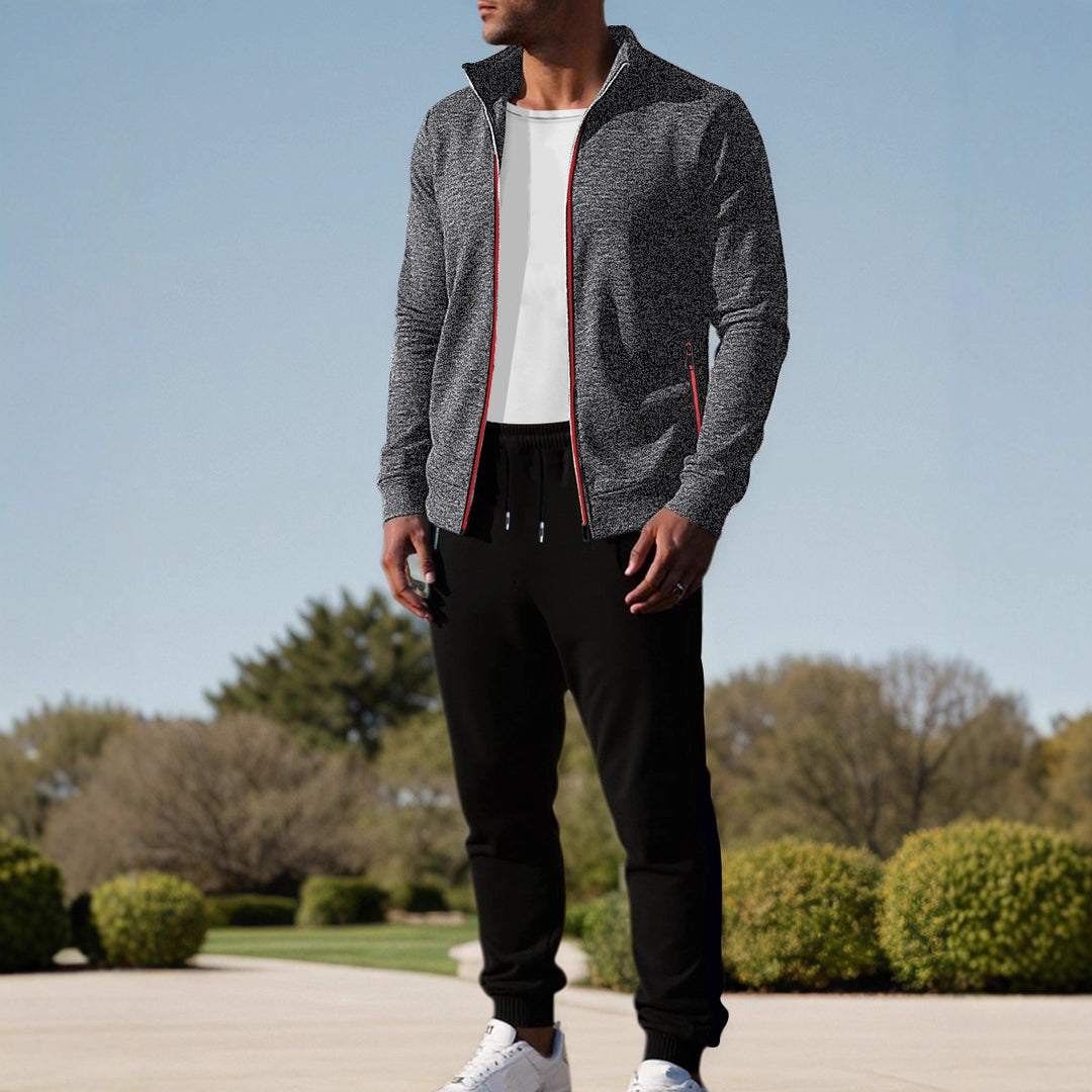Herren Sportjacke mit hochelastischen Materialien und komfortabler Passform Echoarchiv