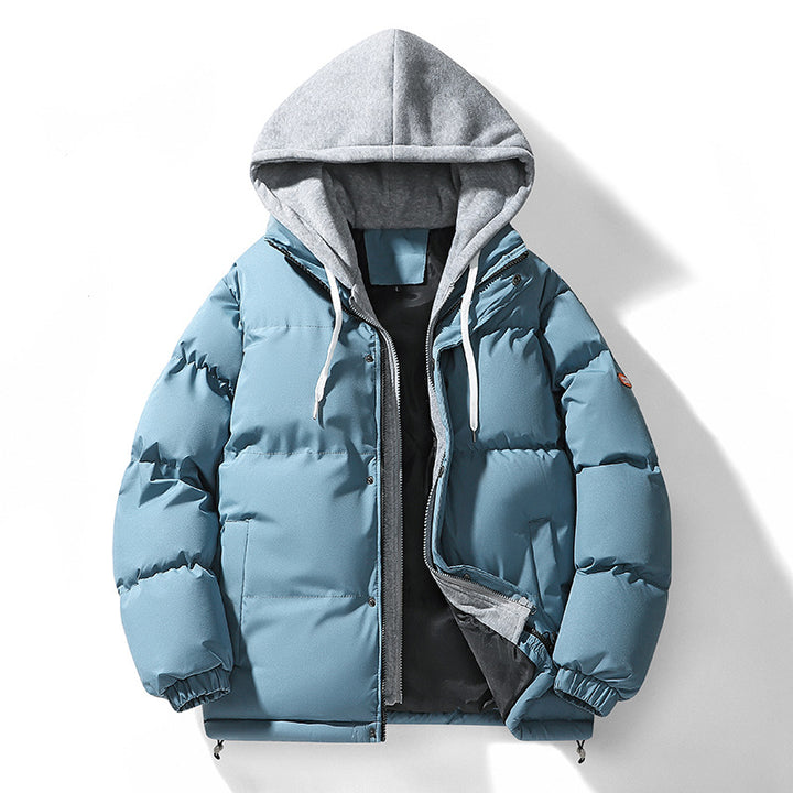 Herren Zweilagige Pufferjacke mit integrierter Kapuzen‑Sweatlage und Thermofutter Echo Archiv