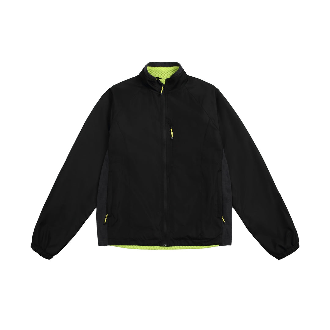 Unisex Leichte Stehkragen-Softshell-Jacke mit Fleece-Innenseite und Reißverschlusstaschen Echoarchiv