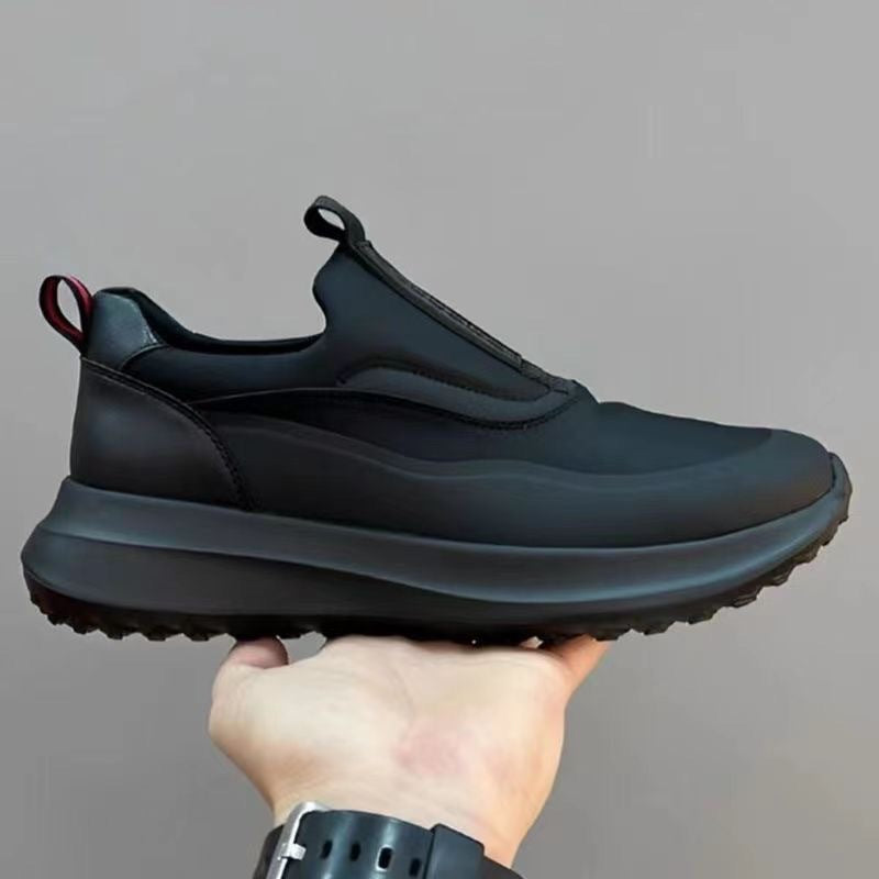 Herren Slip-On-Plateau-Sneaker mit neoprenartigem Schaft und profiliertem Trail-Profil Echoarhiv – Norré