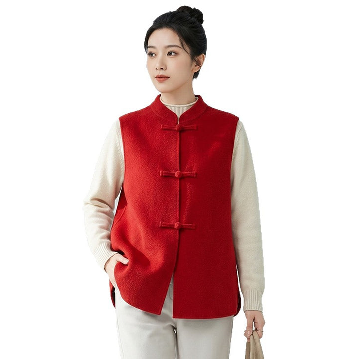 Damen Eleganter Wollmantel Echo Archiv