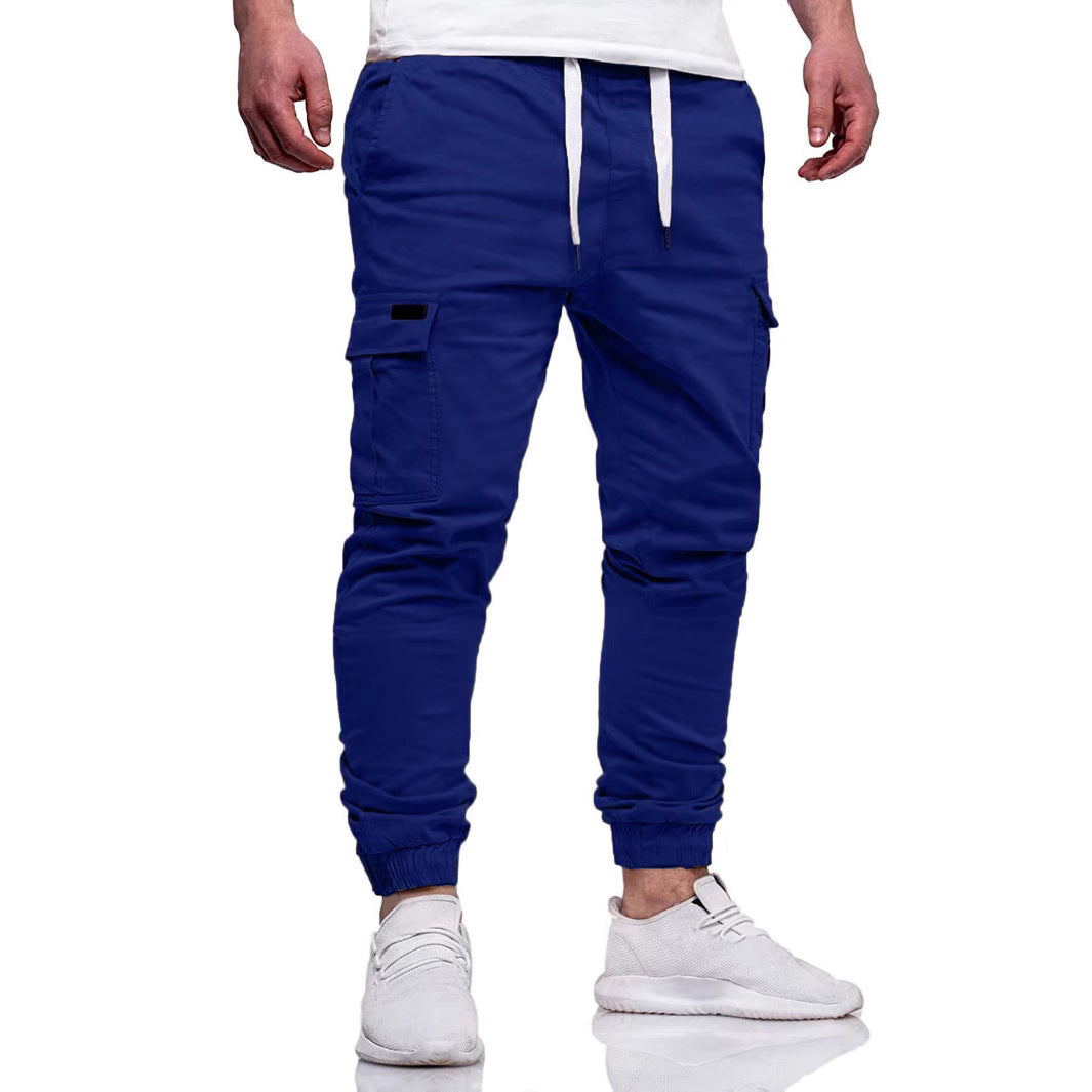 Herren Cargo-Jogginghose mit elastischem Bund und mehreren Taschen Echoarchiv