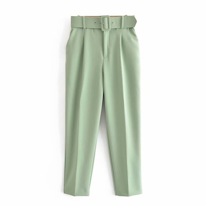 Damen Taillierter Blazer ohne Revers mit offener Front und Paspeltaschen Echo Archiv
