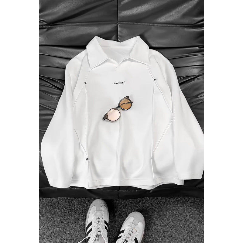 Damen Modischer Oversized Pullover mit Stehkragen Echo Archiv