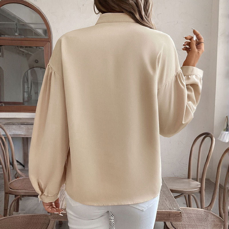 Damen Elegante Bluse mit dekorativen Mustern Echo Archiv