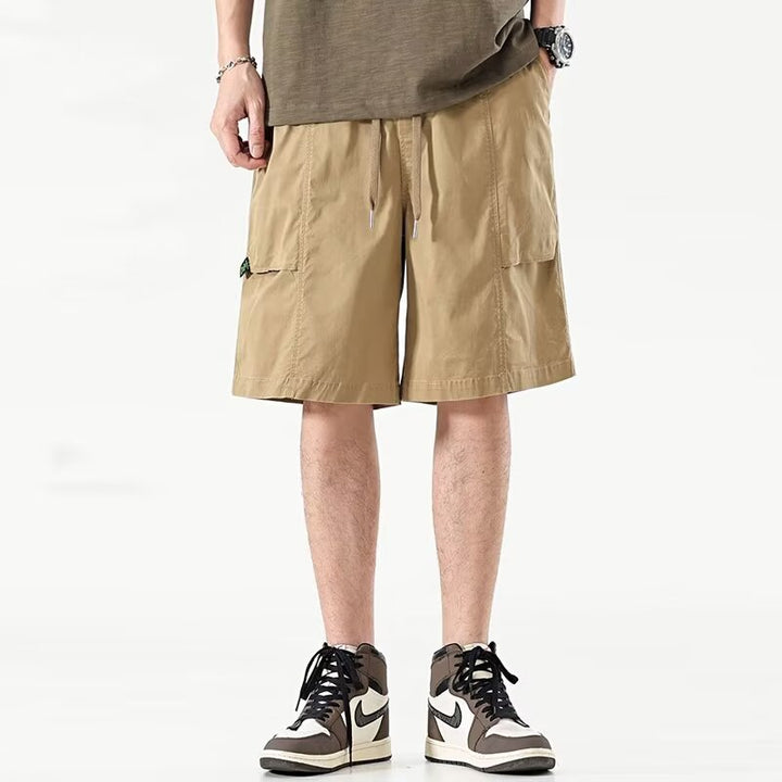 Herren Cargo-Shorts mit vielseitigen Taschen und elastischem Bund Echoarchiv