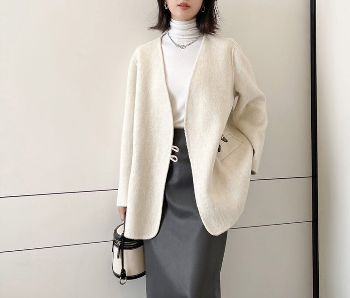 Damen Elegante und lässige Strickjacke Echoarchiv