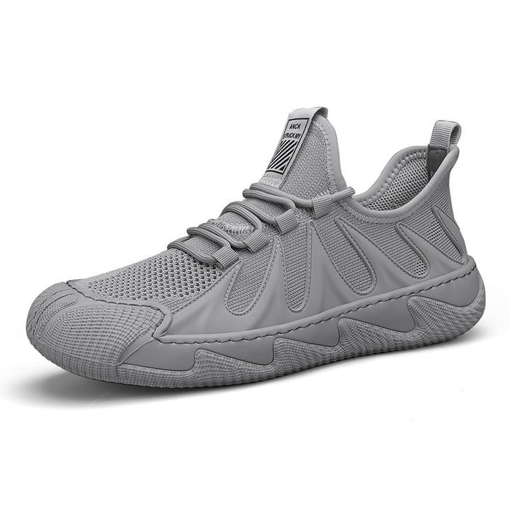 Herren atmungsaktive Strick‑Sneaker mit verstärkter Zehenkappe, gepolstertem Komfortfußbett und griffiger Gummilaufsohle Echo Archiv