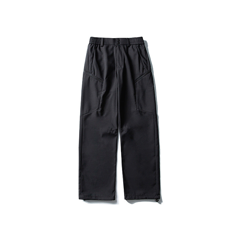 Herren Relaxed-Fit Utility‑Trekkinghose mit elastischem Bund, segmentierten Kniepaneelen und Kordel-Saum Echo Archiv