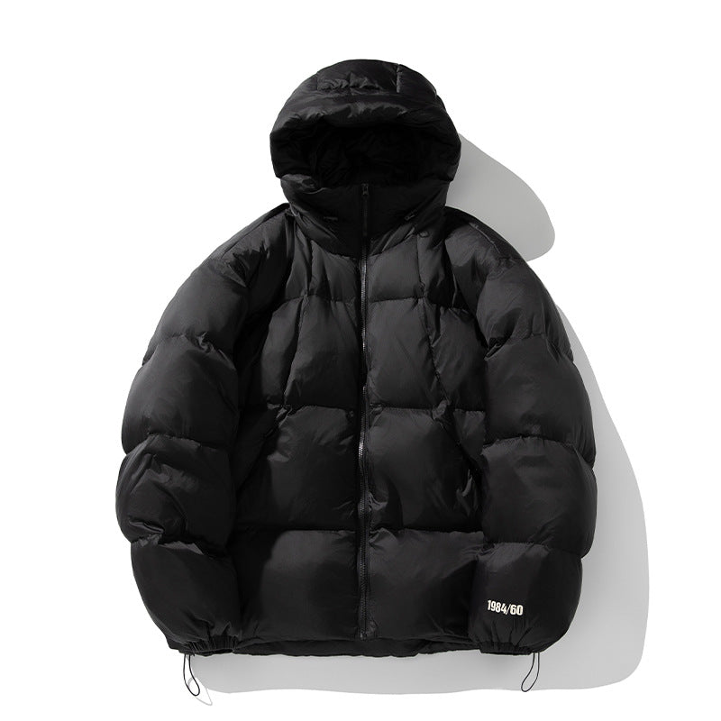 Unisex Wattierte Steppjacke mit Kapuze und Thermoisolierung Echo Archiv