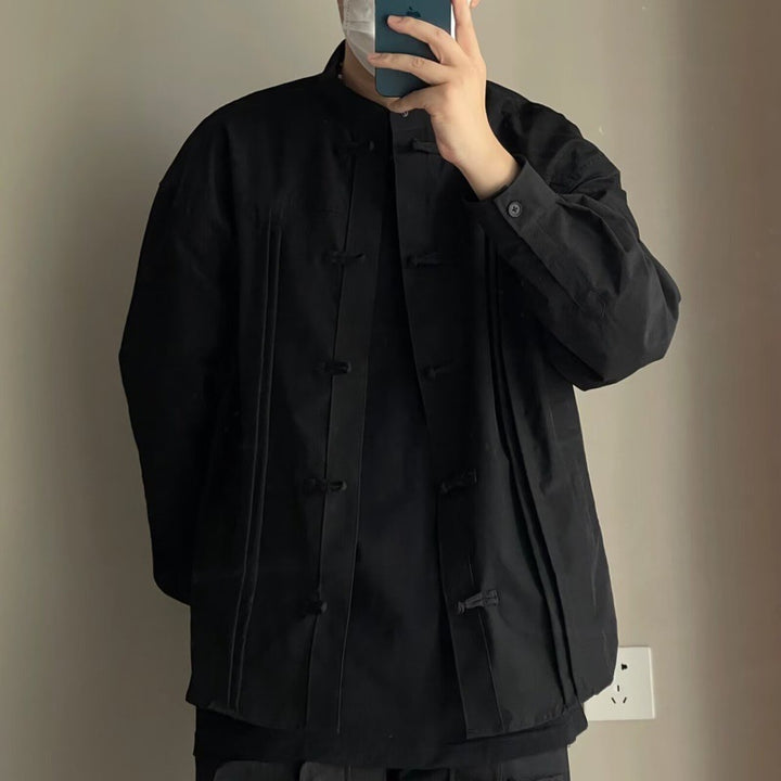 Herren Modische Chinesische Kunstjacke Echo Archiv