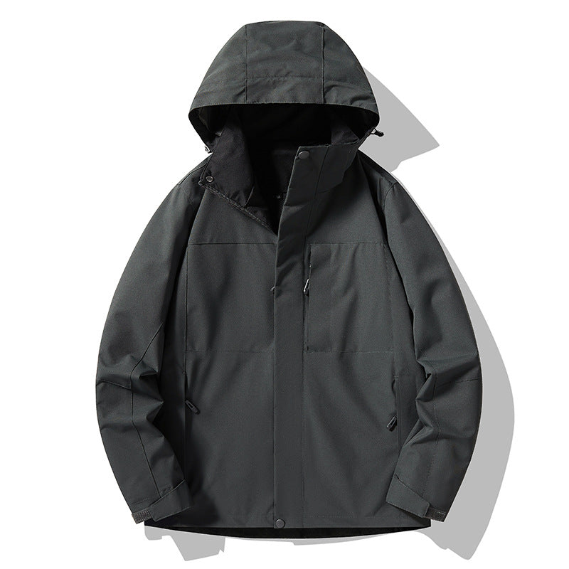 Herren Moderne Outdoorjacke Echo Archiv