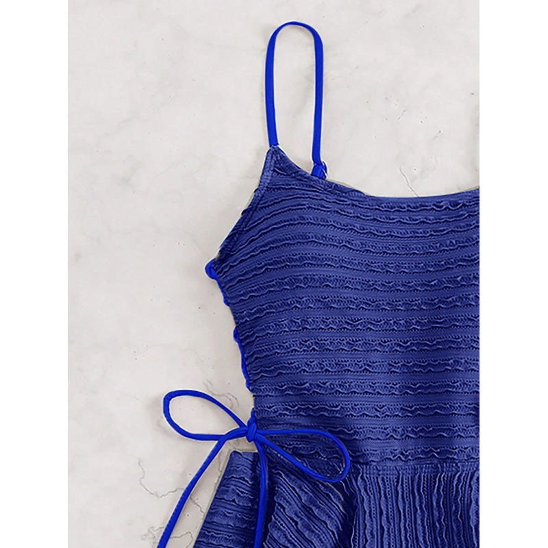 Damen Tankini-Set mit elastischer Raffung und verstellbaren Trägern Echo Archiv
