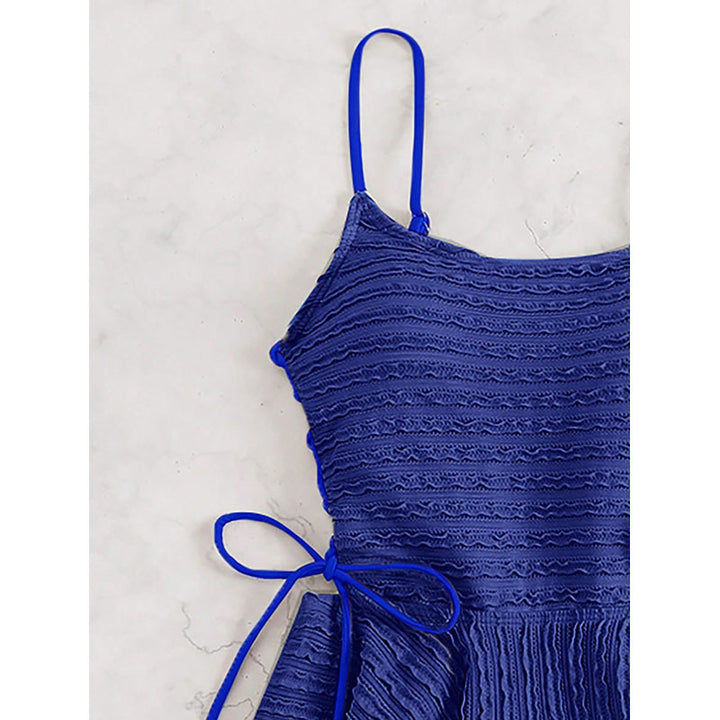 Damen Tankini-Set mit elastischer Raffung und verstellbaren Trägern Echo Archiv