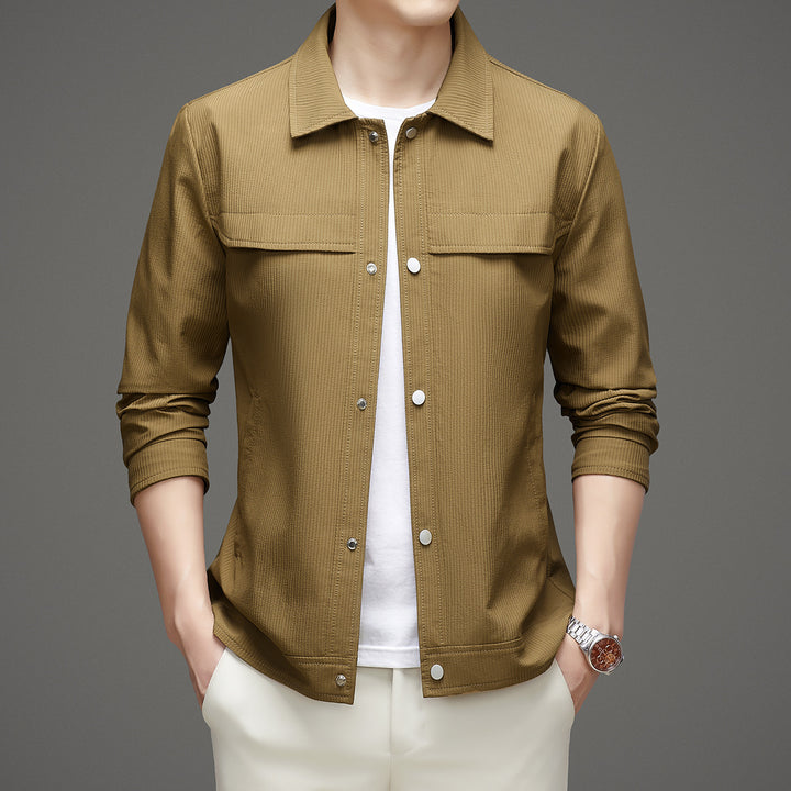 Herren Modische Übergangsjacke mit strukturiertem Design Echo Archiv