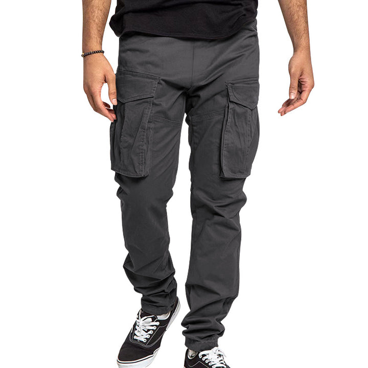 Herren Cargo-Hose mit mehreren praktischen Taschen und elastischem Bund Echoarchiv