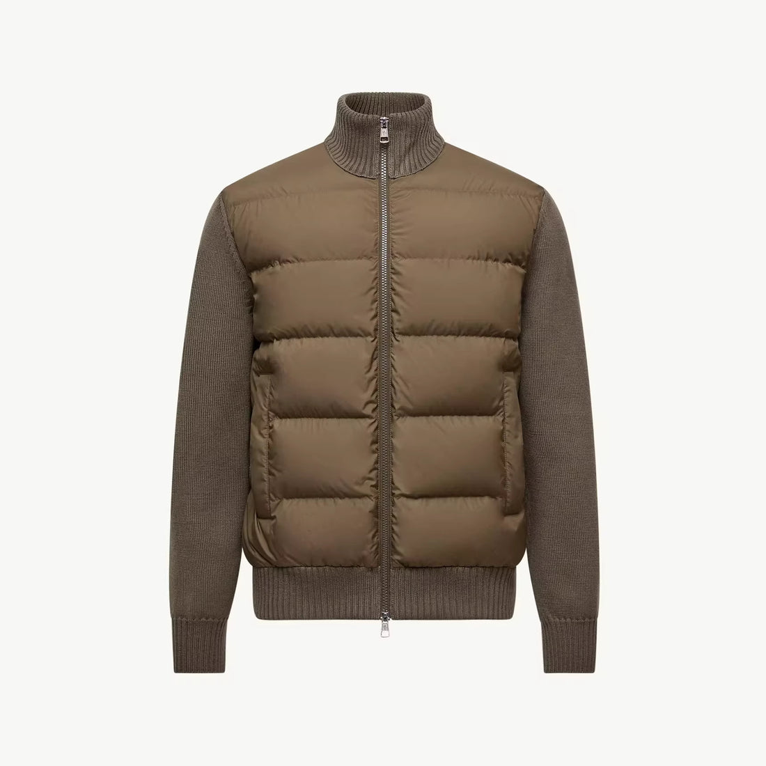 Herren Sportliche Steppjacke mit hochschließendem Kragen – Taviero