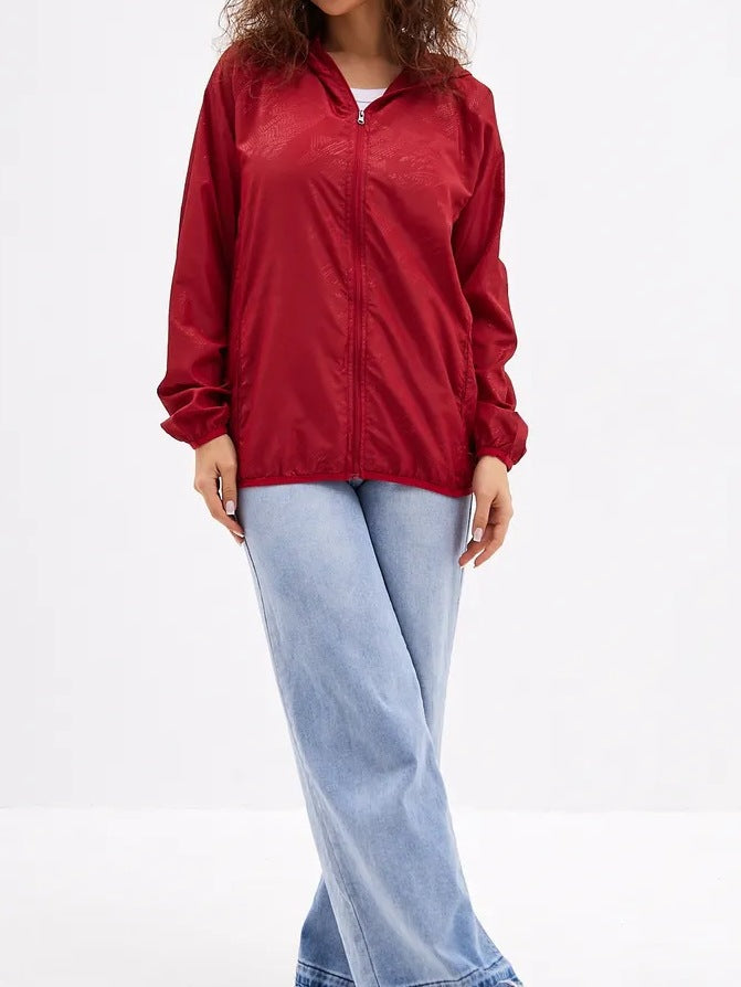 Damen Leichte Sportjacke mit Kapuze – Célinea