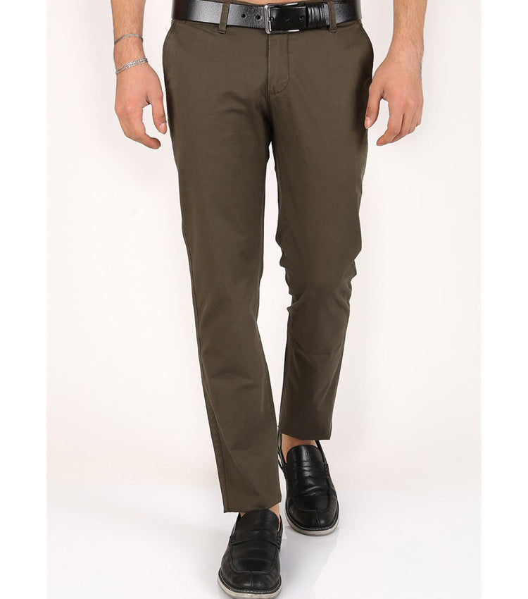Herren Slim-Fit Chino-Hose mit elastischem Bund und praktischen Taschen Echoarchiv