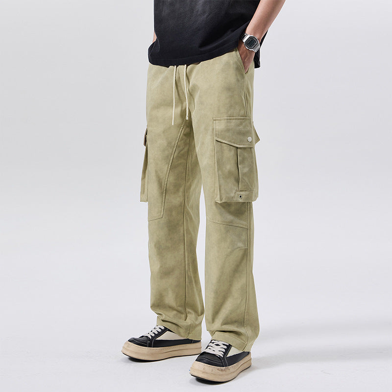 Herren Cargo-Hose mit multifunktionalen Taschen und lässigem Schnitt Echoarchiv