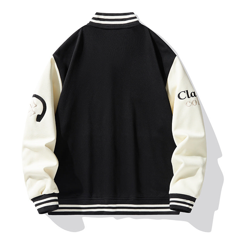 Herren Moderne Collegejacke Echo Archiv