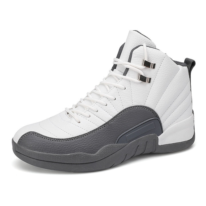 Herren High-Top Basketball-Sneaker mit gepolstertem Knöchelkragen und rutschfester Gummisohle – Norré