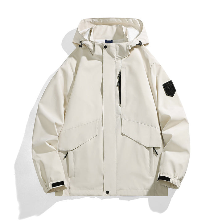 Herren wasserfeste Outdoor-Jacke Echoarchiv