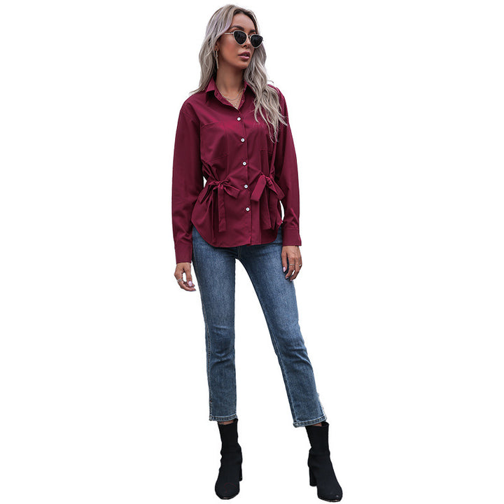 Damen Elegante Bluse mit Taillierung Echo Archiv