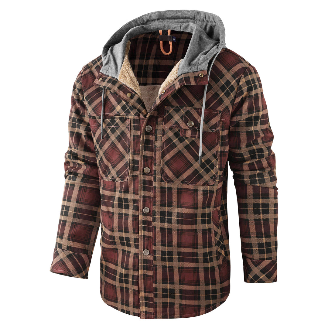 Herren Flanelljacke mit weichem Futter Echoarchiv